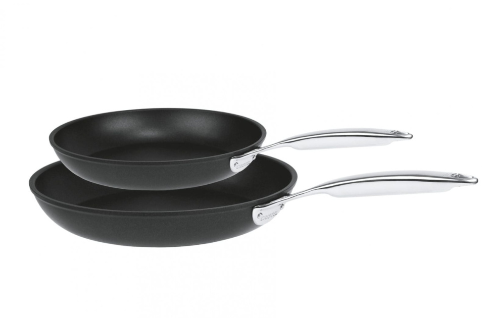 Lot de poêles 28 + 24 cm, CastelPro - Cristel dans le groupe Cuisine / Poêle à frire / Poêles à frire l\'adresse The Kitchen Lab (1155-22837)