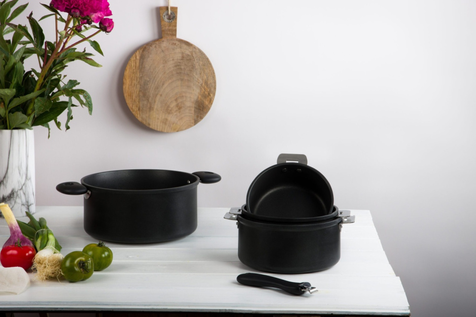 Casserole avec revêtement et anses amovibles, Cookway - Cristel