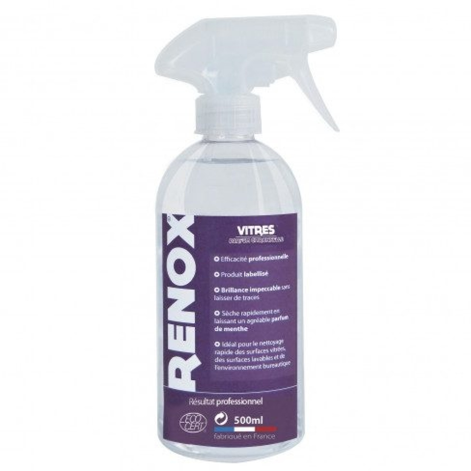 Renox, Spray nettoyant vitres bio, 500ml - Cristel dans le groupe Décoration de la cuisine / Produits de nettoyage l\'adresse The Kitchen Lab (1155-26609)