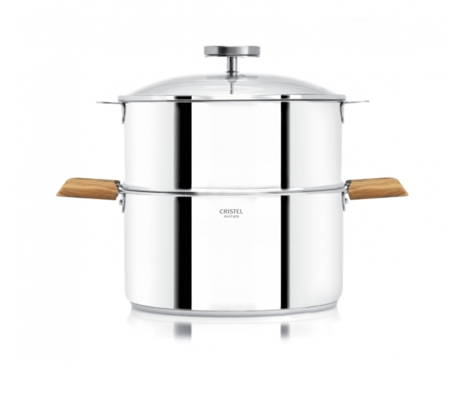 Biome, cuiseur vapeur avec thermomètre - Cristel dans le groupe Cuisine / Casseroles et poêles / Cuisson vapeur l\'adresse The Kitchen Lab (1155-26639)