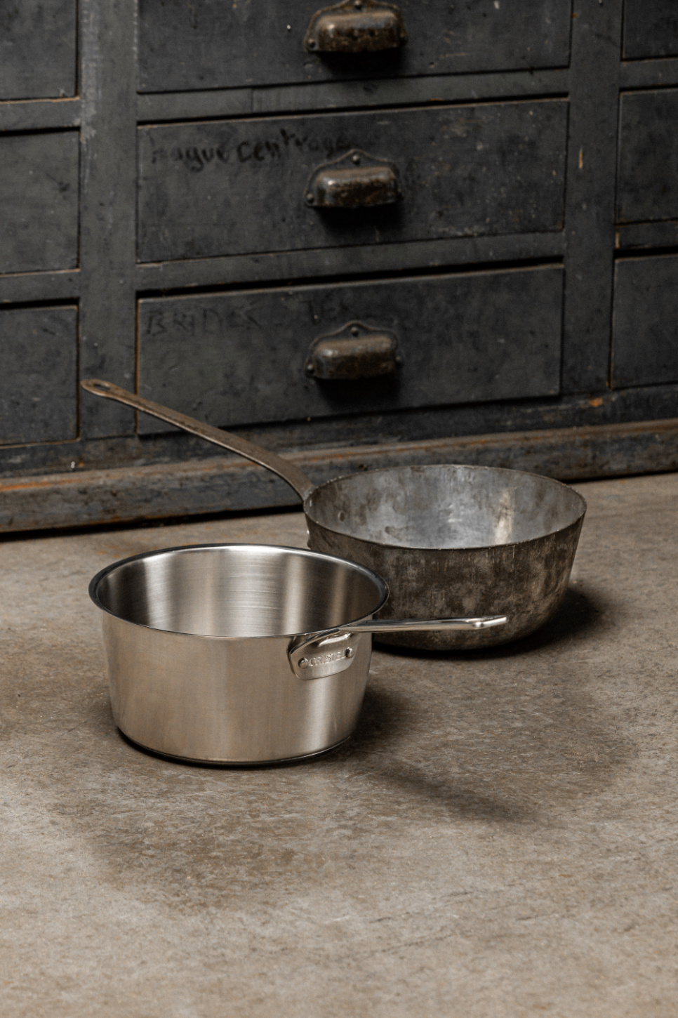 Casserole inox brossé, 1826 - Cristel