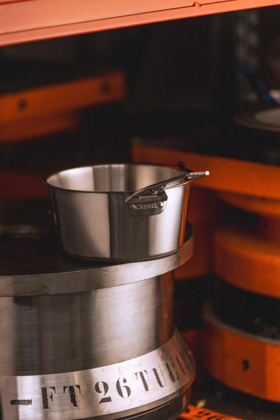 Casserole inox brossé, 1826 - Cristel
