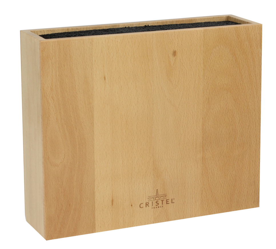 Bloc à couteaux rectangulaire pour 10 couteaux - Cristel