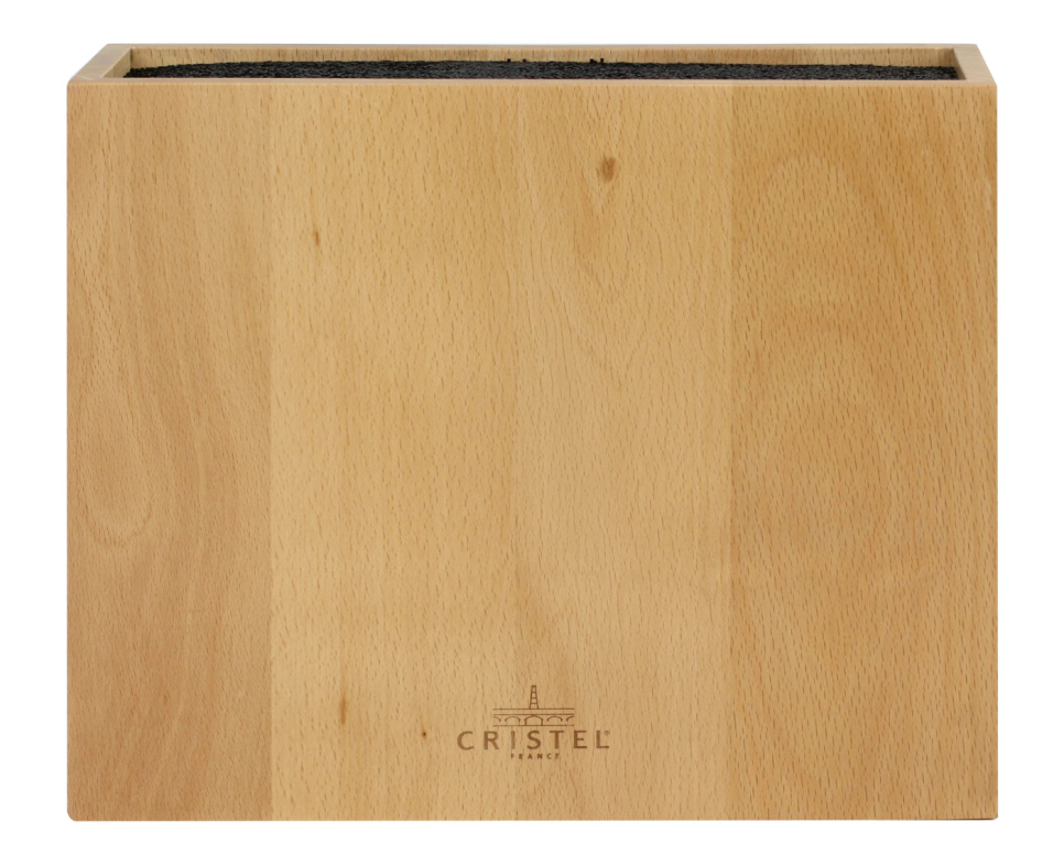 Bloc à couteaux rectangulaire pour 10 couteaux - Cristel