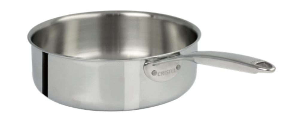 Sauteuse en acier inoxydable, 24cm, CastelPro - Cristel dans le groupe Cuisine / Poêle à frire / Sauteuse l\'adresse The Kitchen Lab (1155-30906)