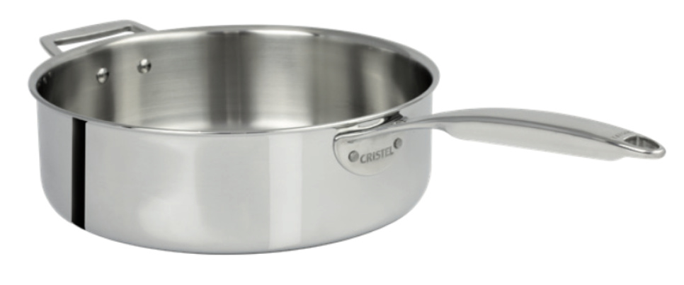 Bac tracteur en acier inoxydable, 28cm, CastelPro - Cristel dans le groupe Cuisine / Poêle à frire / Sauteuse l\'adresse The Kitchen Lab (1155-30907)
