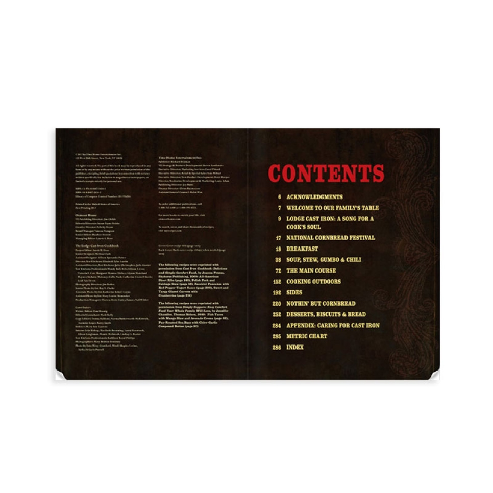 Le livre de cuisine Lodge pour la fonte - Lodge