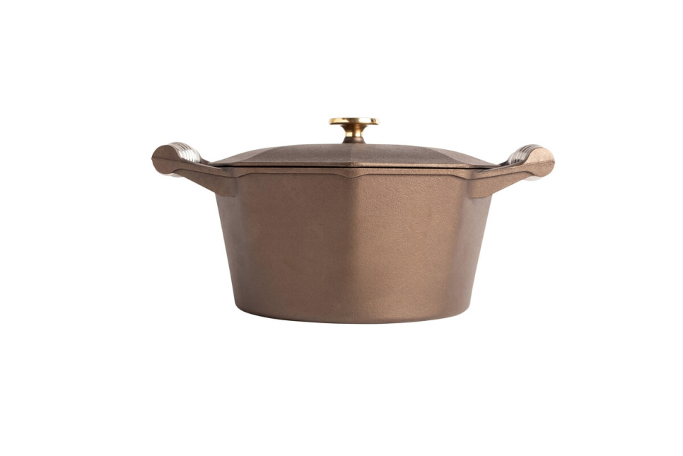 Ragoût en fonte avec couvercle, hollandais oveen 5qt, 4,7L - Finex