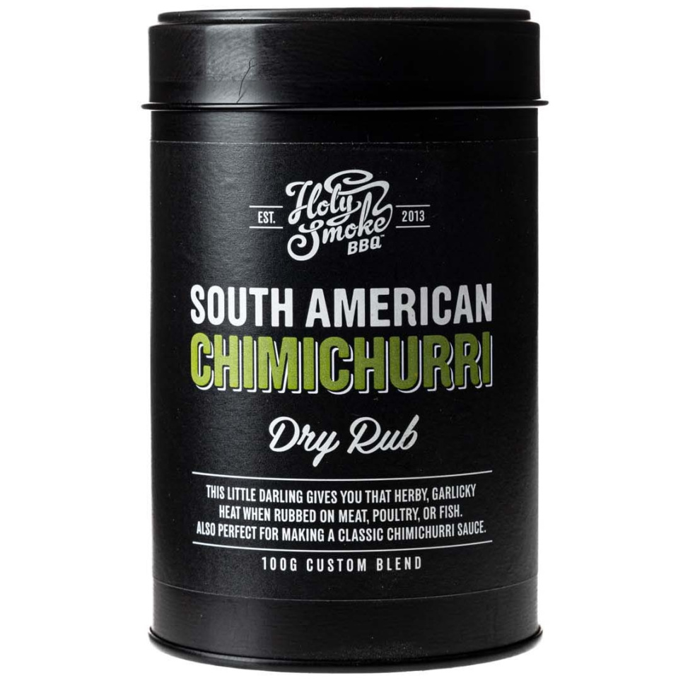 Chimichurri, sauce sèche, 100g - Holy Smoke BBQ dans le groupe Cuisine / Épices et Arômes / Épices l\'adresse The Kitchen Lab (1282-28160)