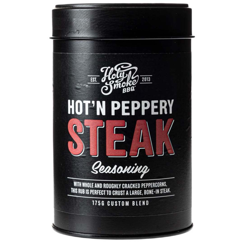 Steak poivré, mélange d\'épices, 175g - Holy Smoke BBQ dans le groupe Cuisine / Épices et Arômes / Épices l\'adresse The Kitchen Lab (1282-28166)