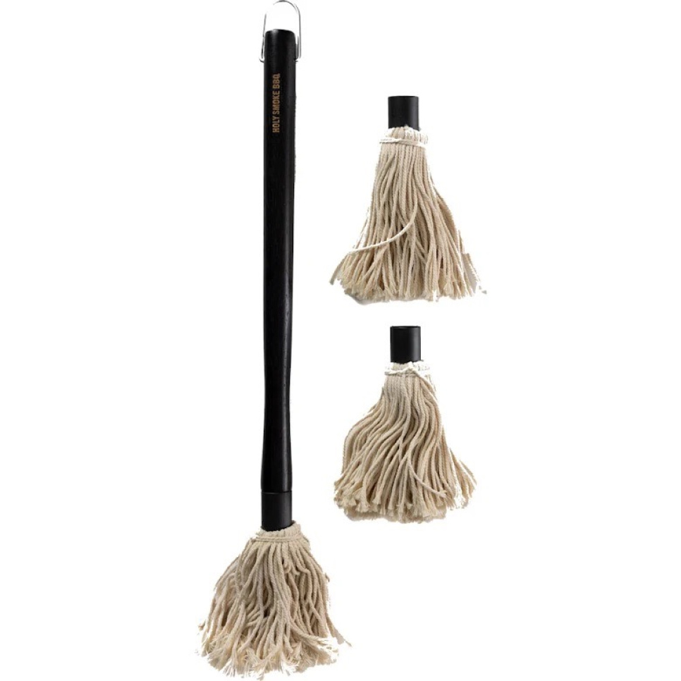 Vadrouille à sauce avec têtes interchangeables - Holy Smoke BBQ dans le groupe Barbecues, plaques de cuisson et Fours / Autres accessoires pour barbecue / Pinceaux l\'adresse The Kitchen Lab (1282-30385)