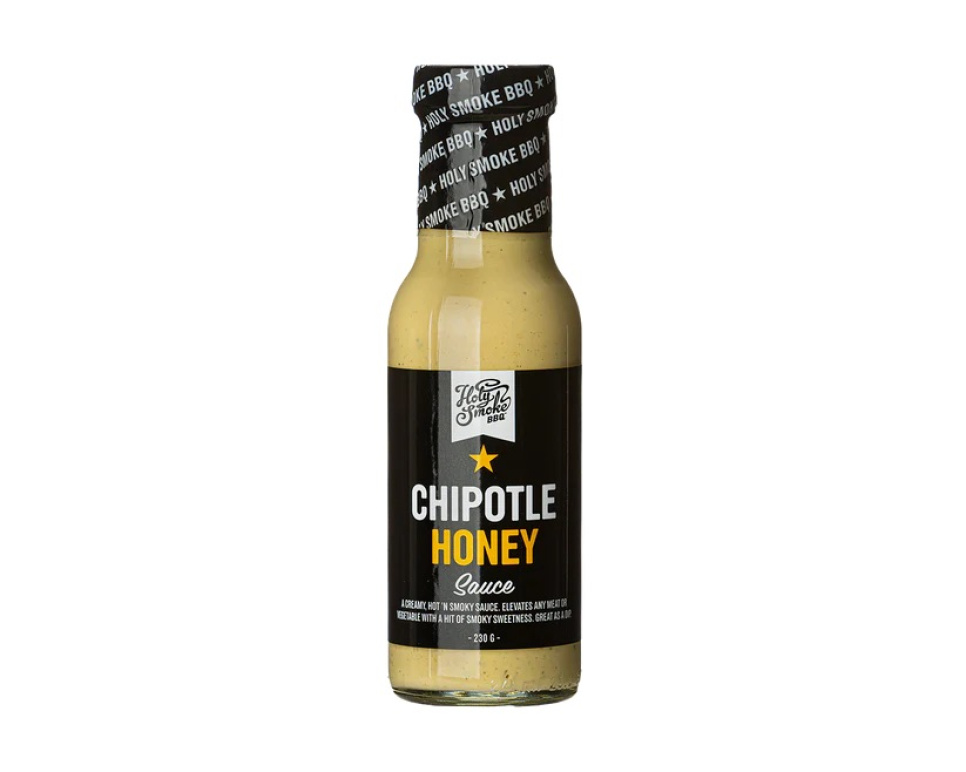Chipotle Honey, 230gr - Holy Smoke BBQ dans le groupe Cuisine / Autour du monde l\'adresse The Kitchen Lab (1282-30389)