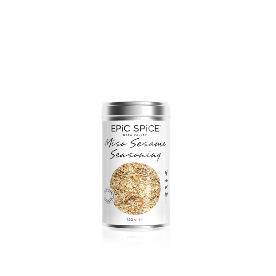 Miso Sesame Seasoning, 120gr - Epic Spice dans le groupe Cuisine / Épices et Arômes / Épices l\'adresse The Kitchen Lab (1282-30401)