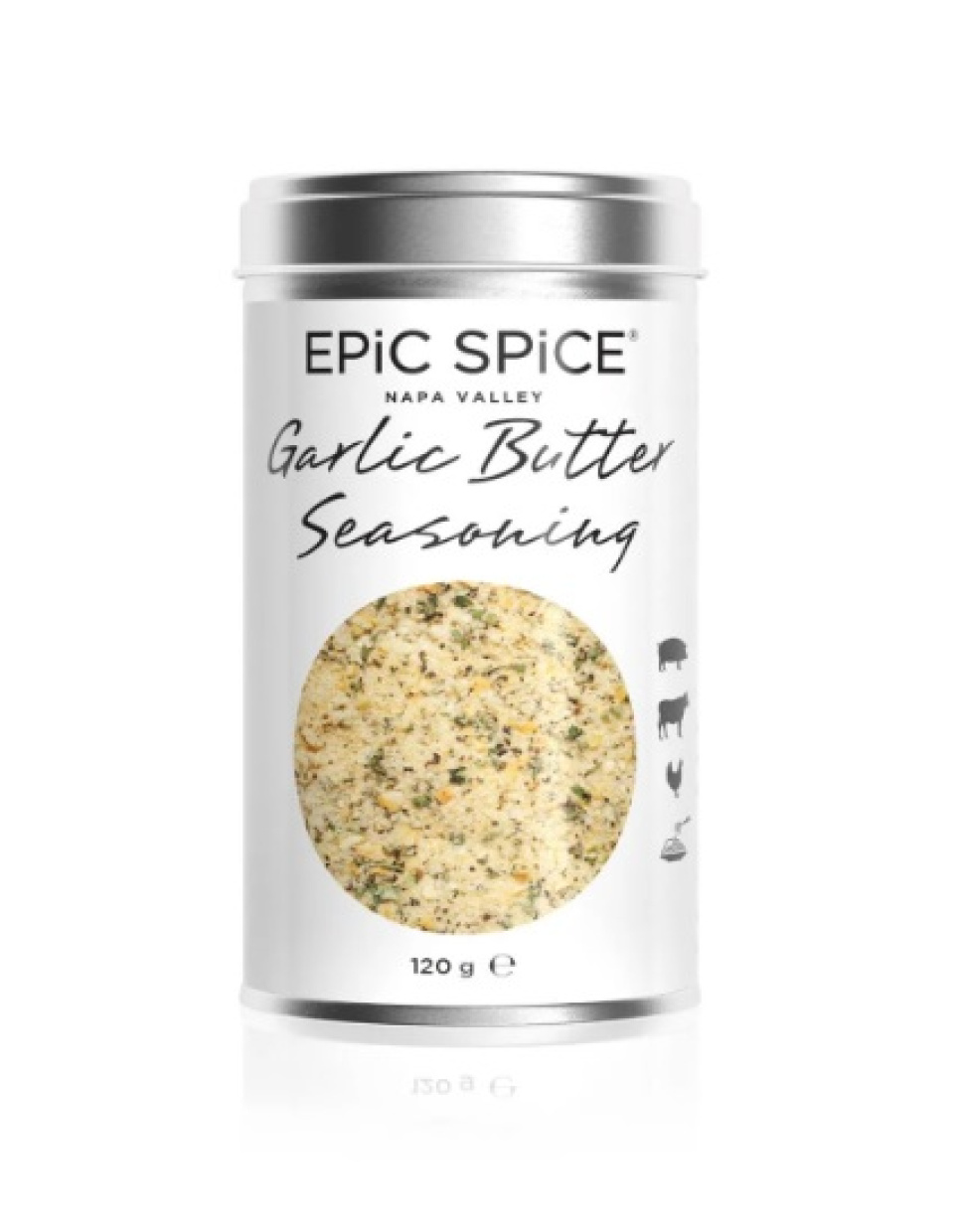 Garlic Butter Seasoning, 120gr - Epic Spice dans le groupe Cuisine / Épices et Arômes / Épices l\'adresse The Kitchen Lab (1282-30684)