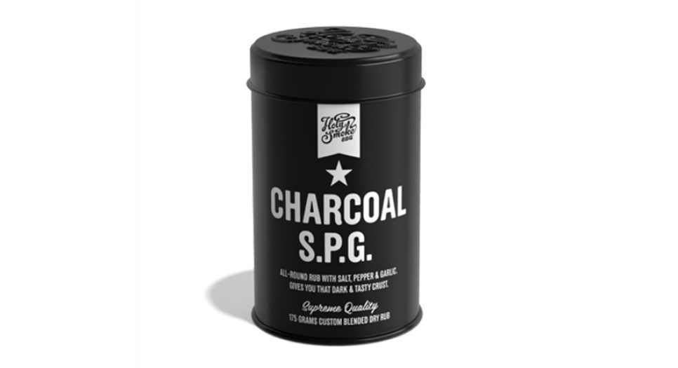 Charcoal S.P.G. Dry Rub, 100g - Holy Smoke BBQ dans le groupe Cuisine / Épices et Arômes l\'adresse The Kitchen Lab (1282-34904)