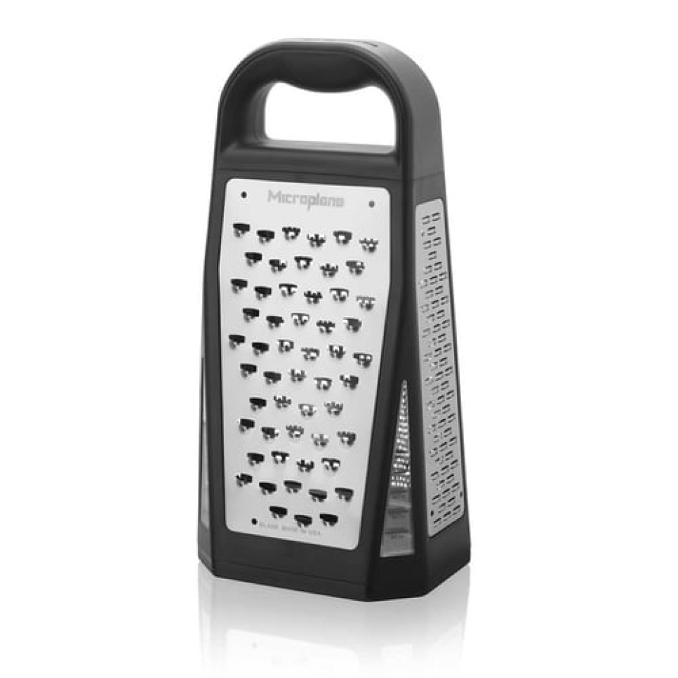 Boîte à côtes à quatre faces avec collection - Microplane dans le groupe Cuisine / Râper, tailler et trancher / Râpes l\'adresse The Kitchen Lab (1316-28288)