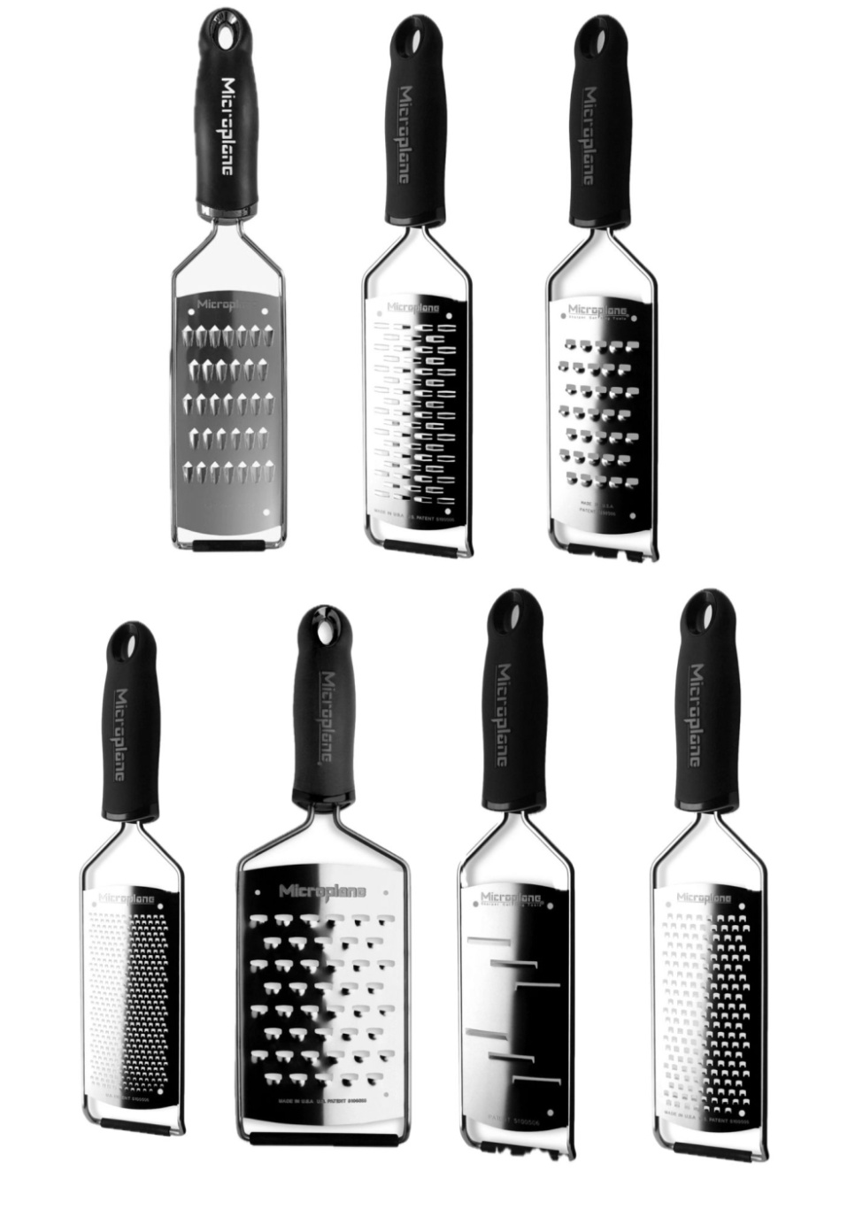 Grater, Gourmet, 3-pack - Microplane dans le groupe Cuisine / Râper, tailler et trancher / Râpes l\'adresse The Kitchen Lab (1316-33354)