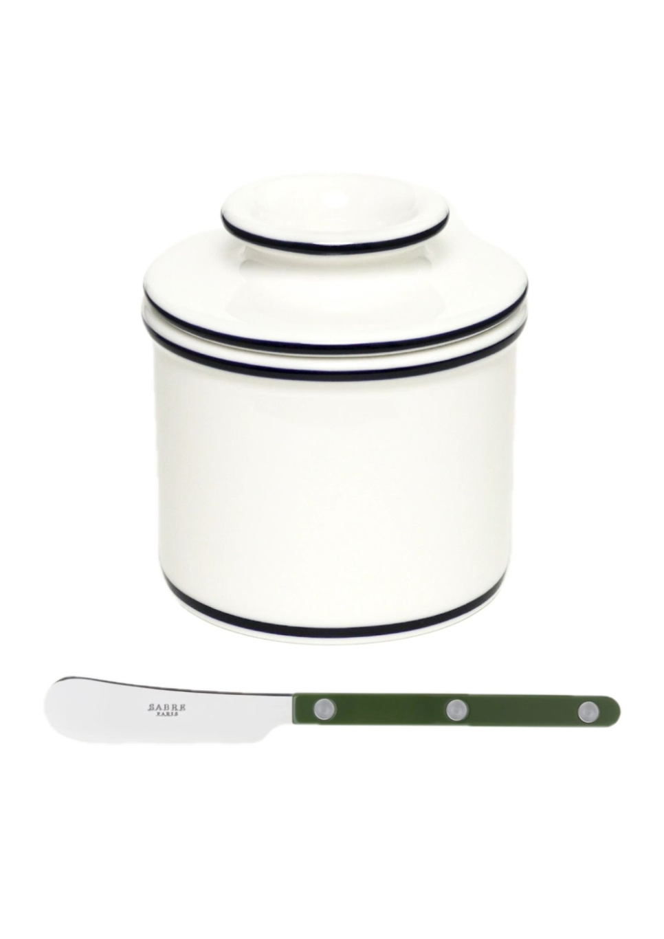 Butter Bell® + Butter Knife, Sabre Paris dans le groupe Arts de la table / Assiettes, Bols et Plats / Beurrier l\'adresse The Kitchen Lab (1317-33338)