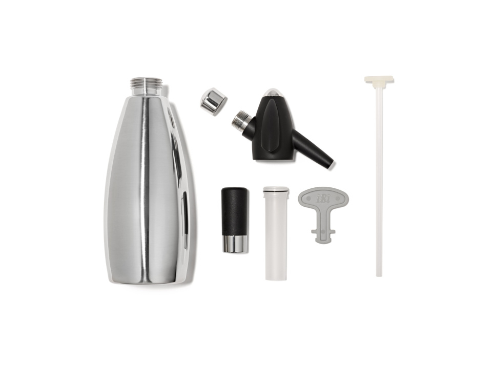 Siphon à soda, inox, 76 cl - iSi
