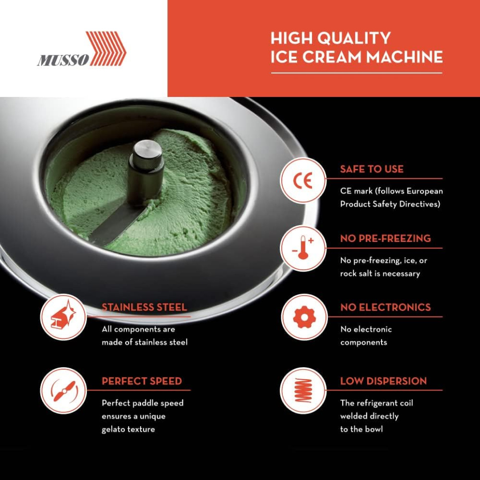 Machine à crème glacée - Musso Stella