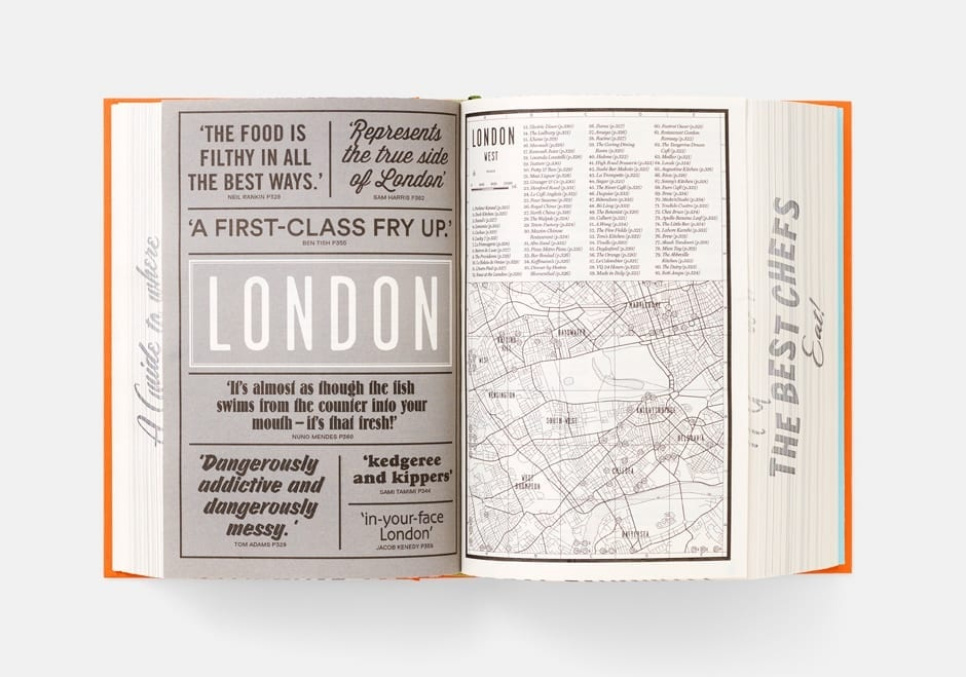 Where Chefs Eat, A Guide to Chefs Favorite Restaurants