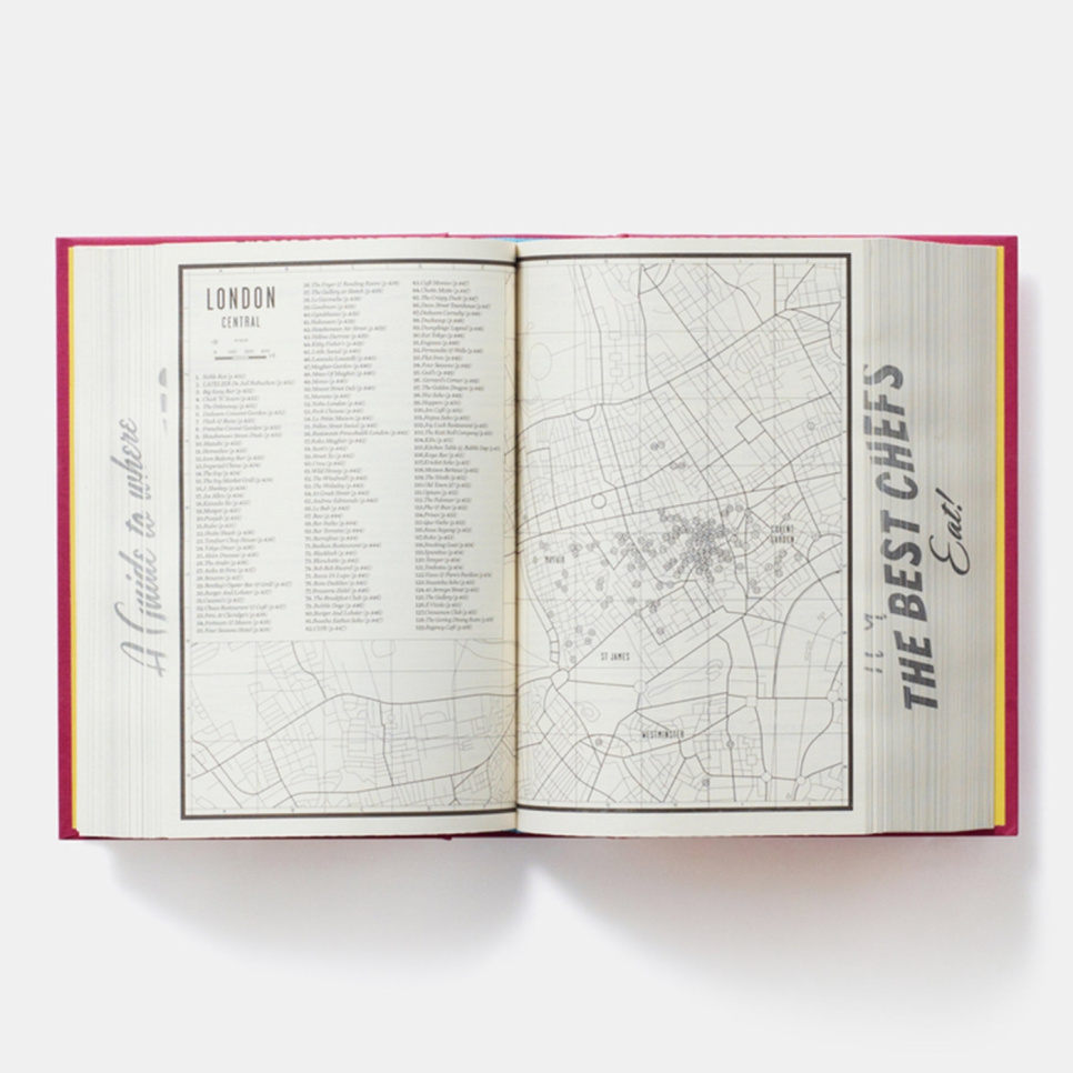 Where Chefs Eat, A Guide to Chefs Favourite Restaurants