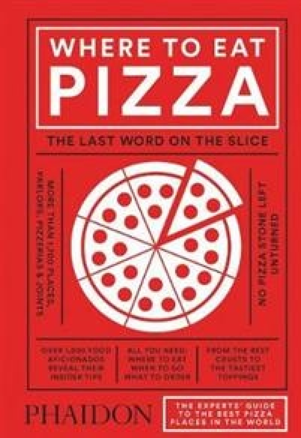 Where to Eat Pizza de Daniel Young dans le groupe Cuisine / Livres de cuisine / Autres livres de cuisine l\'adresse The Kitchen Lab (1399-14479)