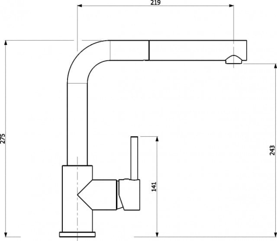 Robinet d\'évier 2383