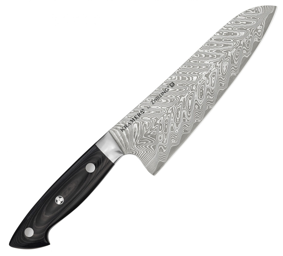 Couteau Santoku Bob Kramer Damas, 18cm dans le groupe Cuisine / Couteaux de cuisine / Couteaux Santoku l\'adresse The Kitchen Lab (1418-12893)