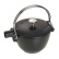 Théière en fonte, 1,15 litre, noire - Staub