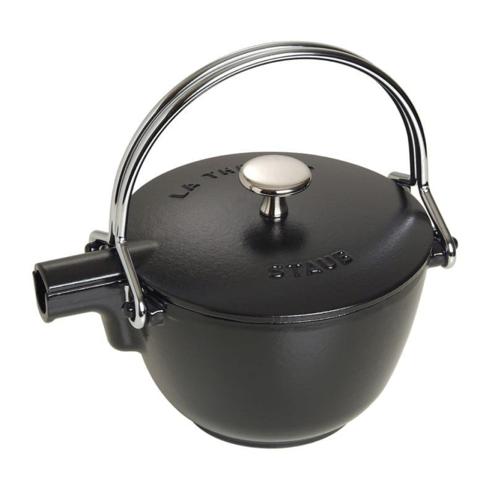Théière en fonte, 1,15 litre, noire - Staub dans le groupe Thé et café / Thé / Théières l\'adresse The Kitchen Lab (1418-12961)