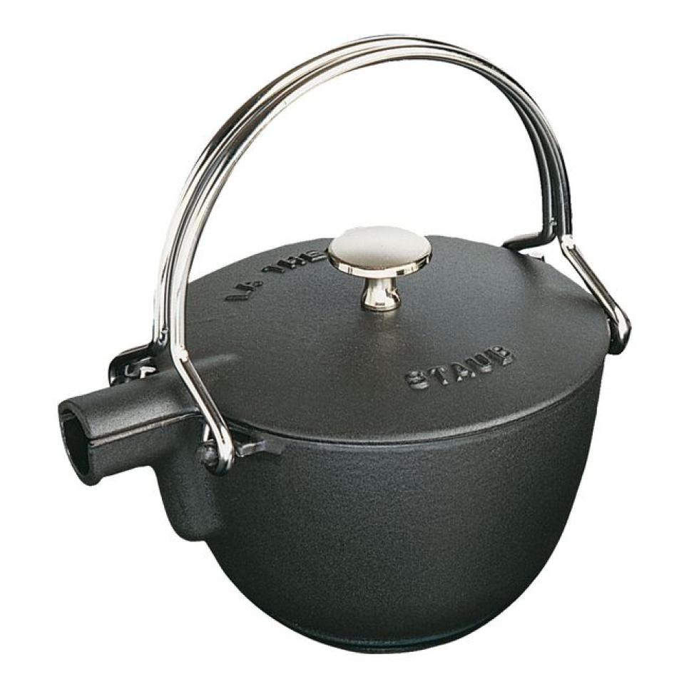 Théière en Fonte, 1,15 litre, Noire - Staub dans le groupe Thé et café / Thé / Théières l\'adresse The Kitchen Lab (1418-12961)