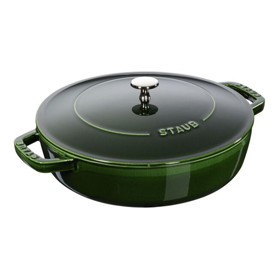 Sauteuse, Chistera, Verte - Staub - 28 cm dans le groupe Cuisine / Poêle à frire / Sauteuse l\'adresse The Kitchen Lab (1418-13073)