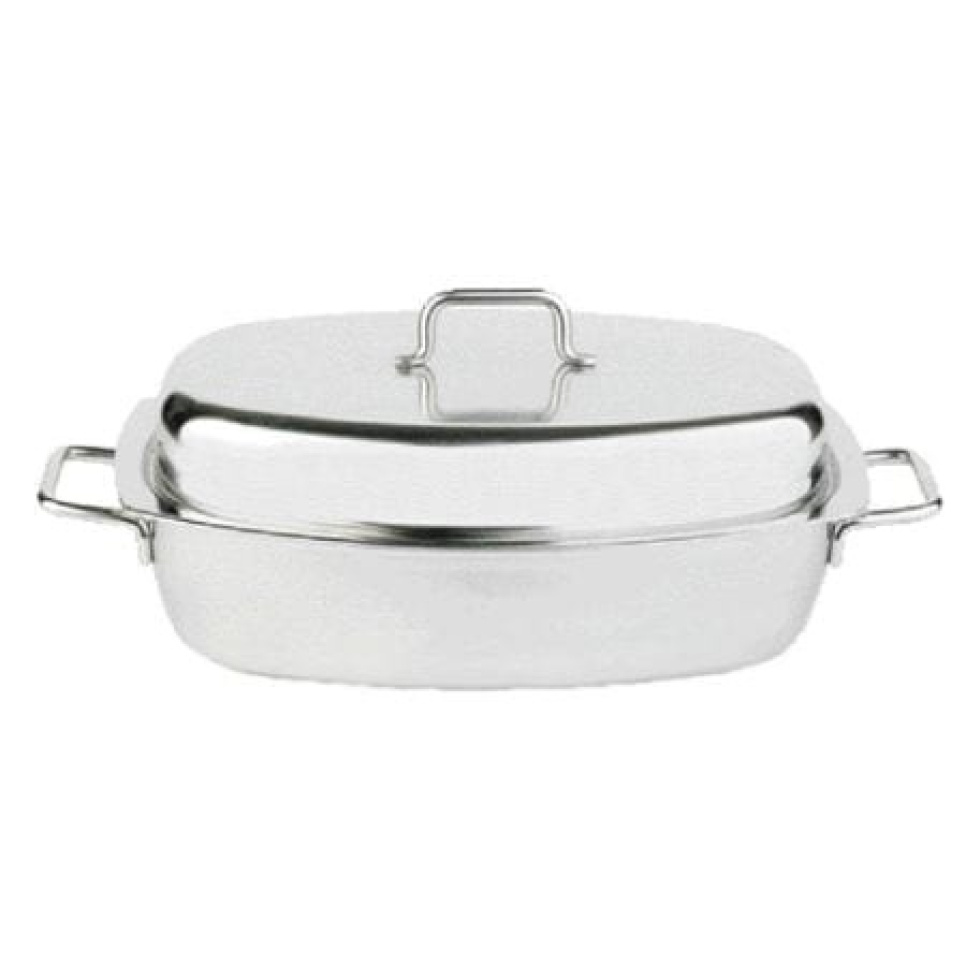 Poêle ovale avec couvercle, Resto - Demeyere dans le groupe Cuisine / Casseroles et poêles / Casseroles l\'adresse The Kitchen Lab (1418-13428)