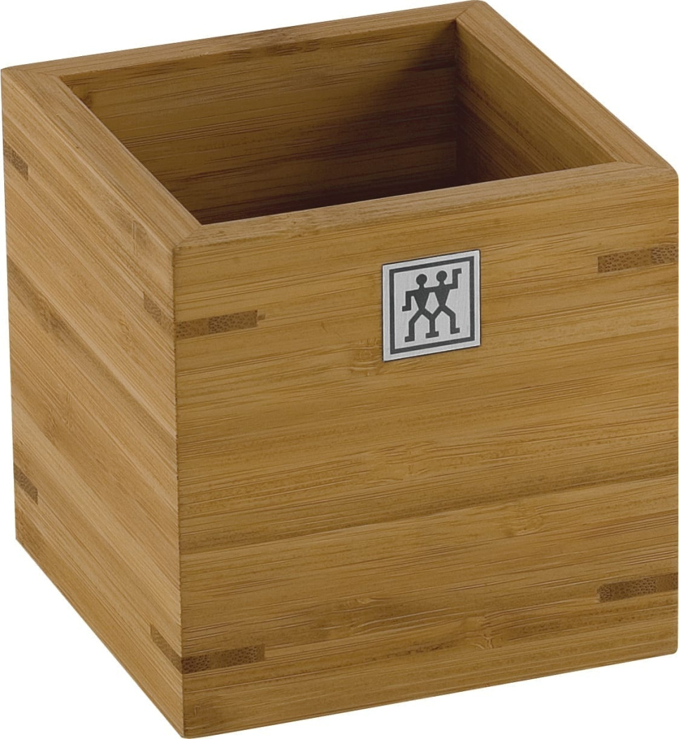 Boîte à outils en bambou, 11x11x11cm - Zwilling dans le groupe Cuisine / Ustensiles de cuisine / Stockage l\'adresse The Kitchen Lab (1418-13514)