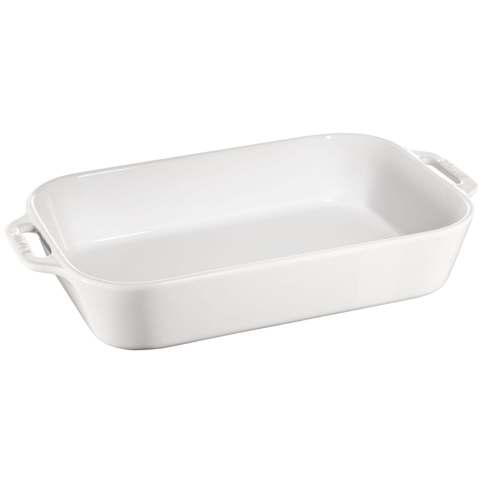 Moule rectangulaire, blanc - Staub - 34 x 24 cm dans le groupe Cuisine / Plats de cuisson et produits GastroNorms / Moules pour le four l\'adresse The Kitchen Lab (1418-13526)