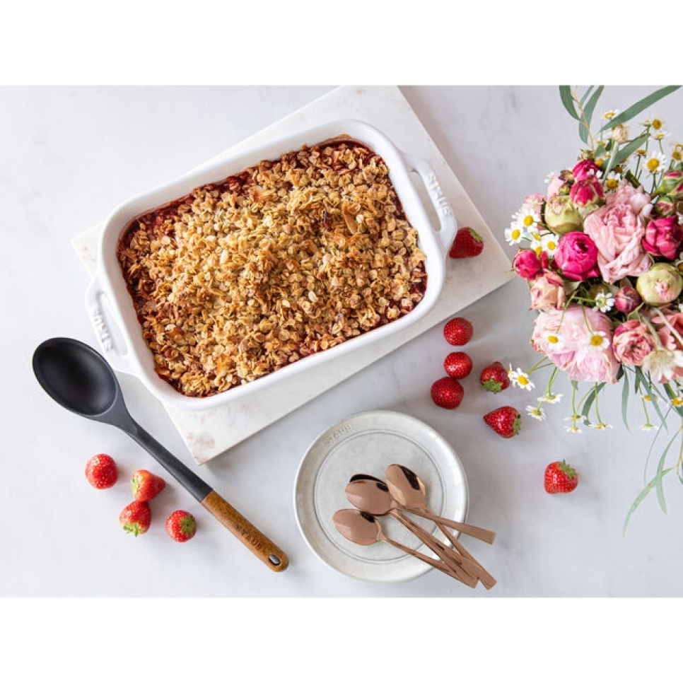 Moule rectangulaire, blanc - Staub - 34 x 24 cm