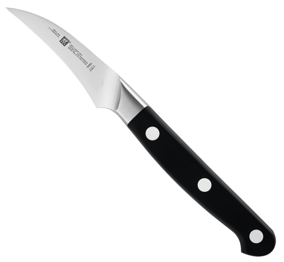 Couteau d\'office courbe, 7 cm - Zwilling Pro dans le groupe Cuisine / Couteaux de cuisine / Couteaux à éplucher l\'adresse The Kitchen Lab (1418-14082)