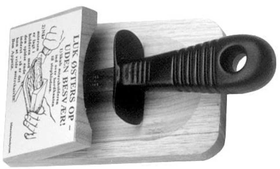 Couteau à huîtres avec support - Zwilling dans le groupe Arts de la table / Couverts / Ustensiles pour les fruits de mer l\'adresse The Kitchen Lab (1418-15242)