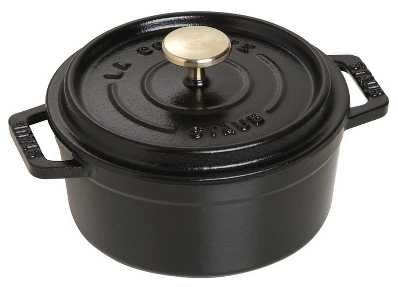 Poêle en fonte émaillée, Noir Staub 14 cm Acheter en ligne KitchenLab