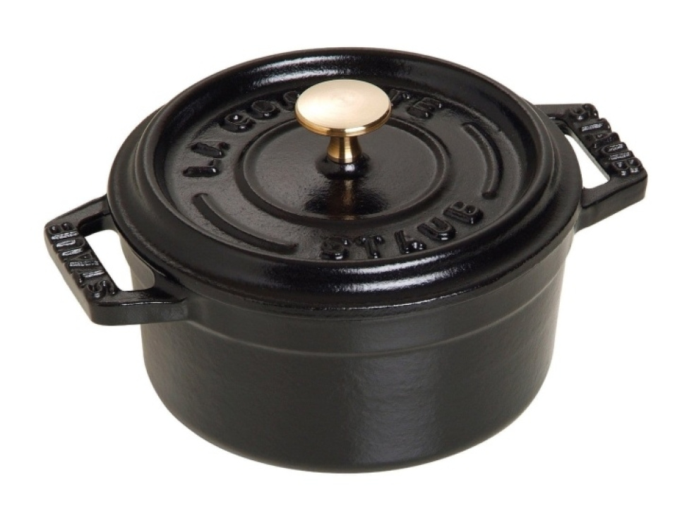 Poêle en fonte émaillée, Noir - Staub dans le groupe Cuisine / Casseroles et poêles / Casseroles l\'adresse The Kitchen Lab (1418-17429)