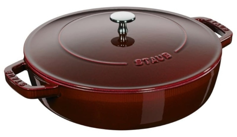 Sauteuse Christera, grenadine - Staub dans le groupe Cuisine / Poêle à frire / Sauteuse l\'adresse The Kitchen Lab (1418-18579)