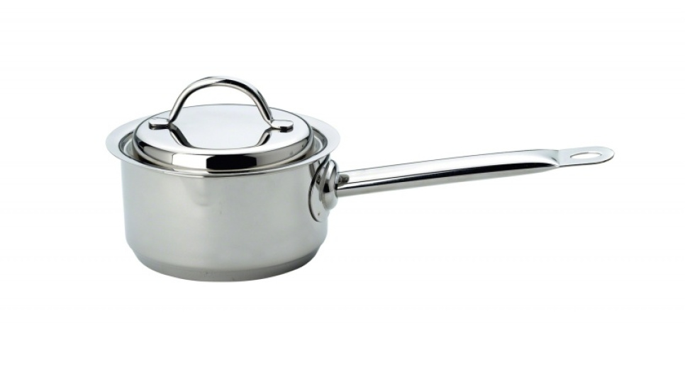 Marmite avec bec verseur et couvercle. 14 cm, Resto - Demeyere dans le groupe Cuisine / Casseroles et poêles / Poêles l\'adresse The Kitchen Lab (1418-21974)