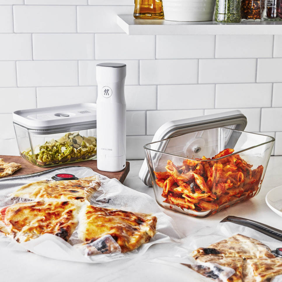 Kit de démarrage complet Fresh & Save, pompe à vide électrique, sacs et pots en verre - Zwilling