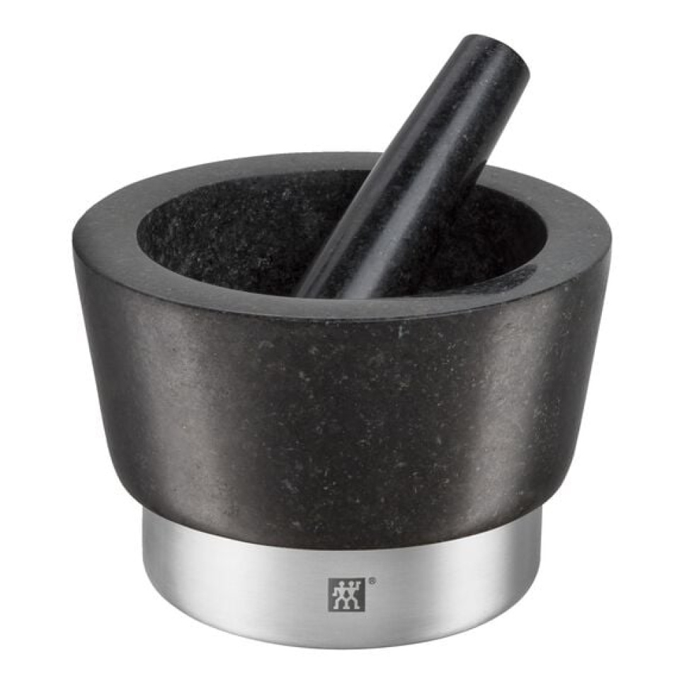 Mortier en granit et acier inoxydable - Zwilling dans le groupe Cuisine / Ustensiles de cuisine / Mortiers l\'adresse The Kitchen Lab (1418-27410)