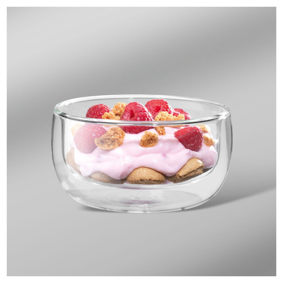 Verre en verre / bol de dessert en verre à double paroi, 280 ml, 2 pack, Sorrento - Zwilling