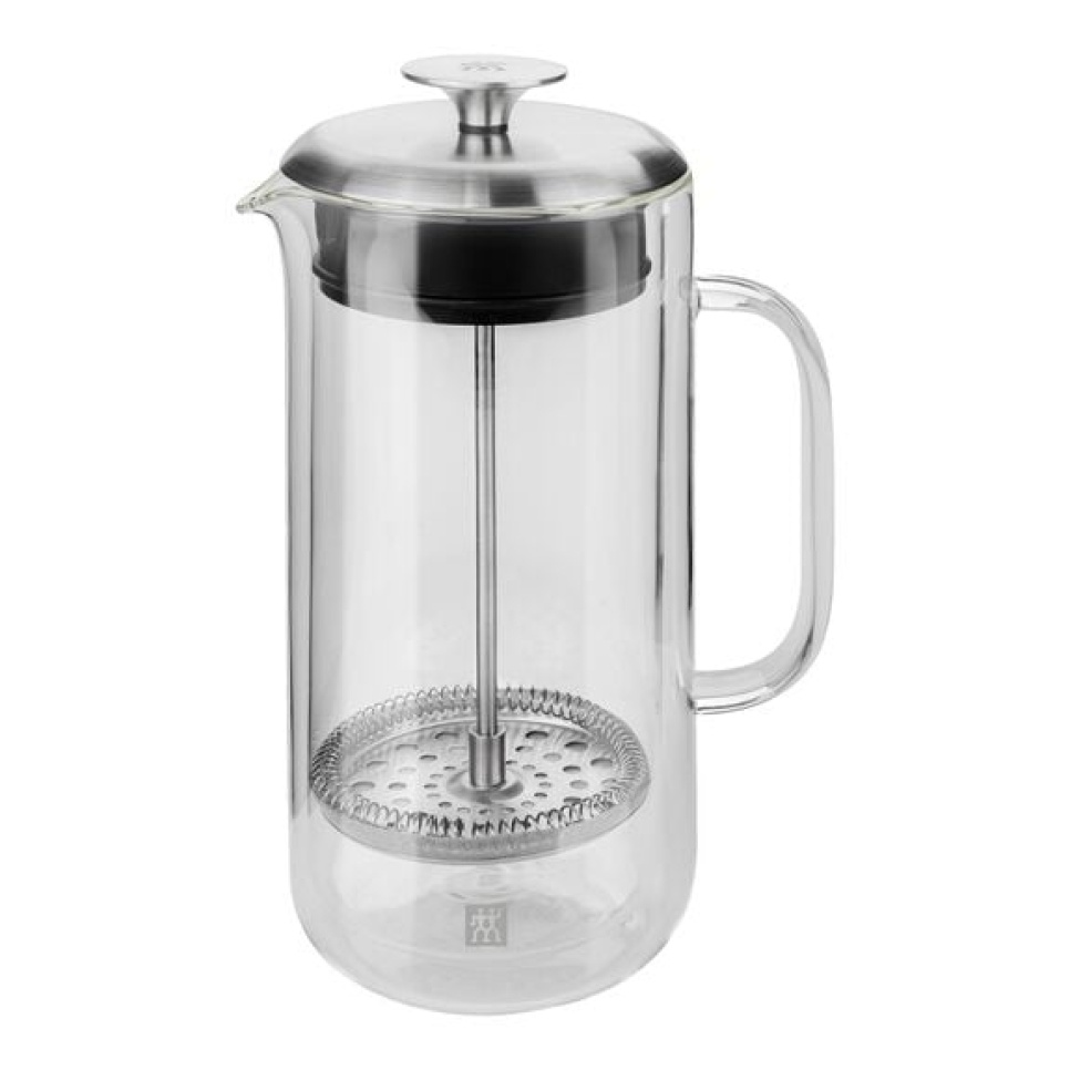 Presse française en verre à double paroi, 6 tasses Sorrento - Zwilling dans le groupe Thé et café / Café moulu / Presses à café l\'adresse The Kitchen Lab (1418-27414)