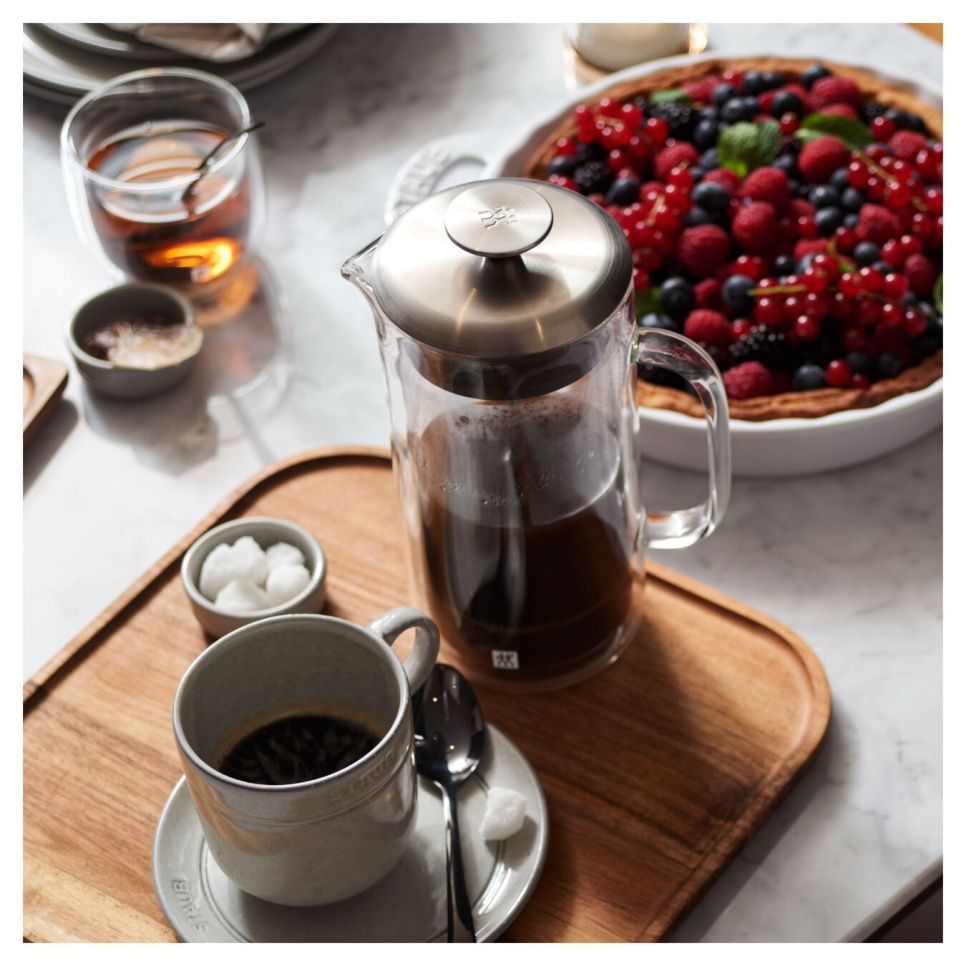 Presse française en verre à double paroi, 6 tasses Sorrento - Zwilling