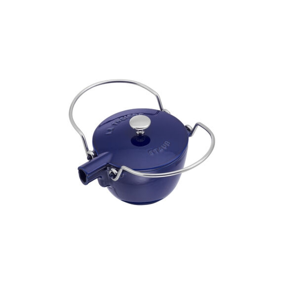 Théière en fonte, 1,15 litres, bleu - Staub