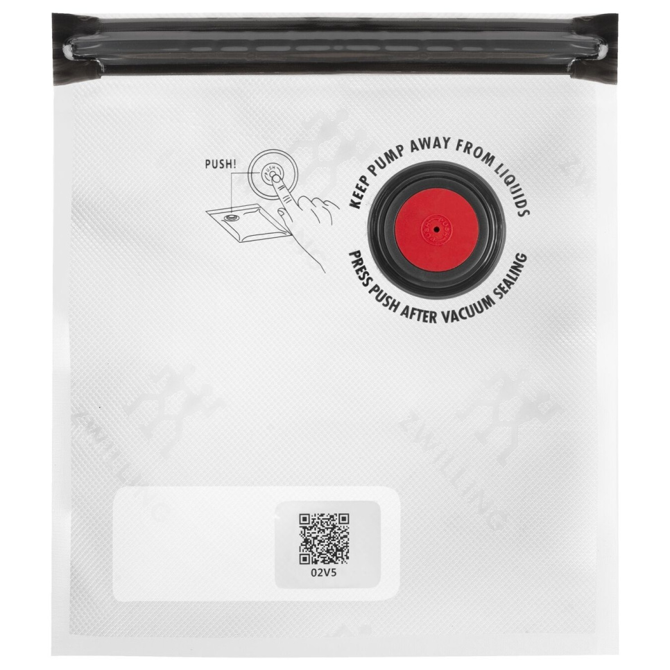 Sac à vide à Fresh & Save, 10 pack - Zwilling dans le groupe Cuisine / La cuisson sous vide / Sacs à fermeture et aspirants l\'adresse The Kitchen Lab (1418-27455)